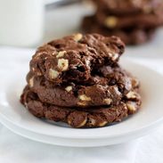 A picture of Double Chocolate Cake Mix Cookies