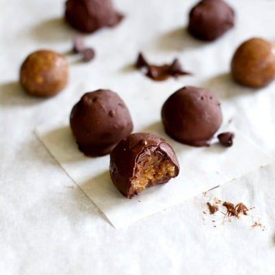 Peanut Butter Cookie Dough Balls