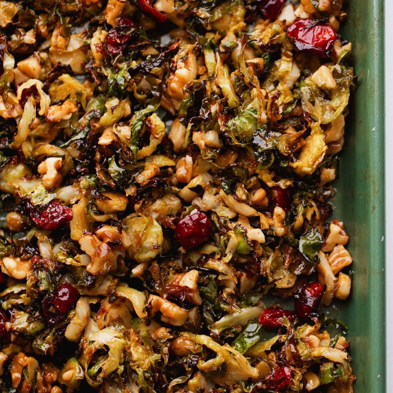 A picture of Brussels Sprouts with Gochujang Butter