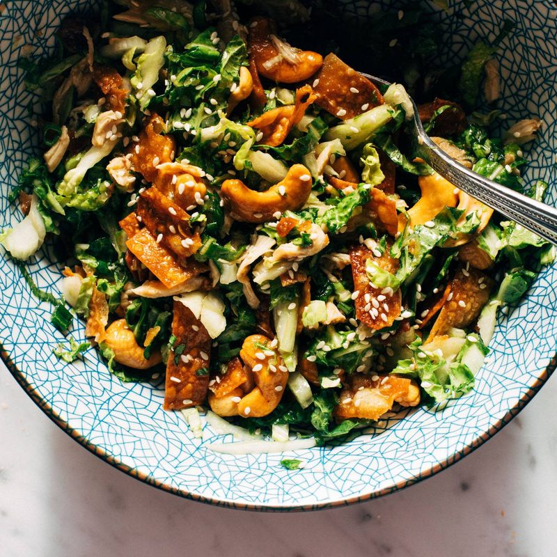 A picture of Napa Chicken Salad with Sesame Dressing