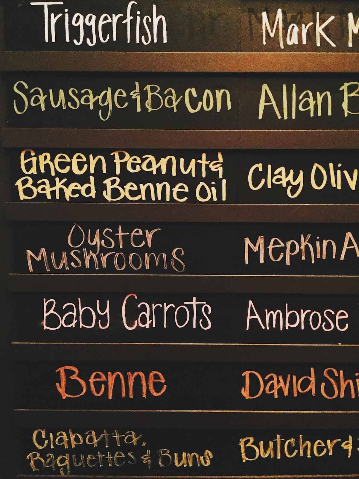 Chalkboard.